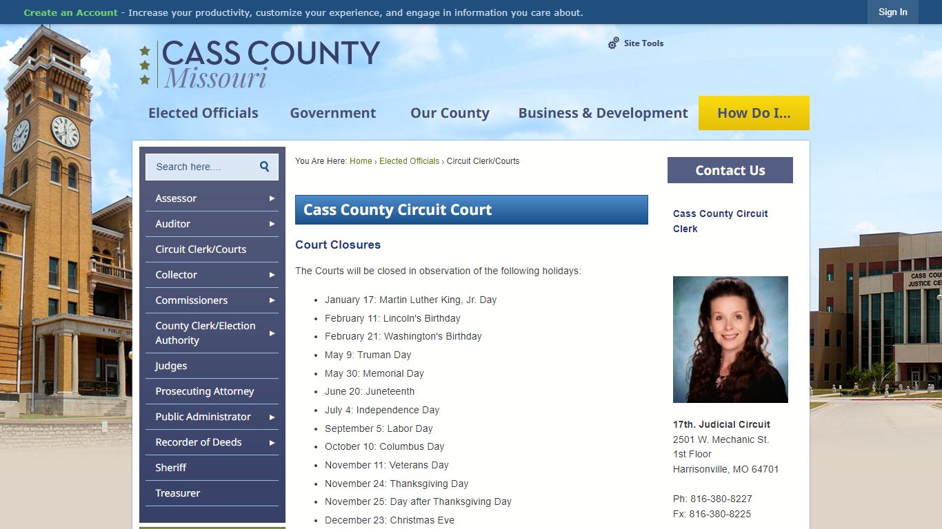 Cass County Circuit Court | Cass County, MO - Official Website